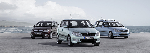Fabia und Roomster neu